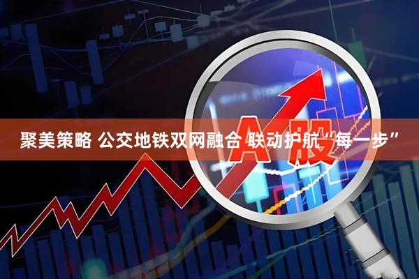 聚美策略 公交地铁双网融合 联动护航“每一步”