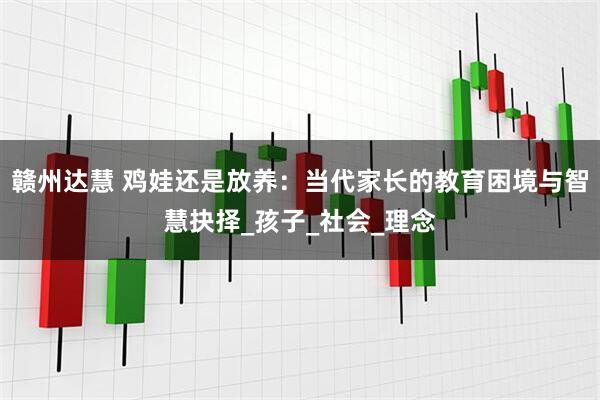 赣州达慧 鸡娃还是放养：当代家长的教育困境与智慧抉择_孩子_社会_理念