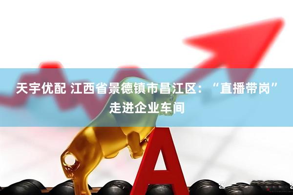 天宇优配 江西省景德镇市昌江区：“直播带岗”走进企业车间